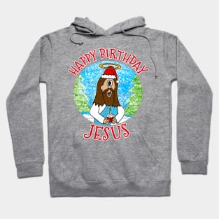 Happy Birthday Jesus Christmas Christian Church Xmas 2022 Hoodie